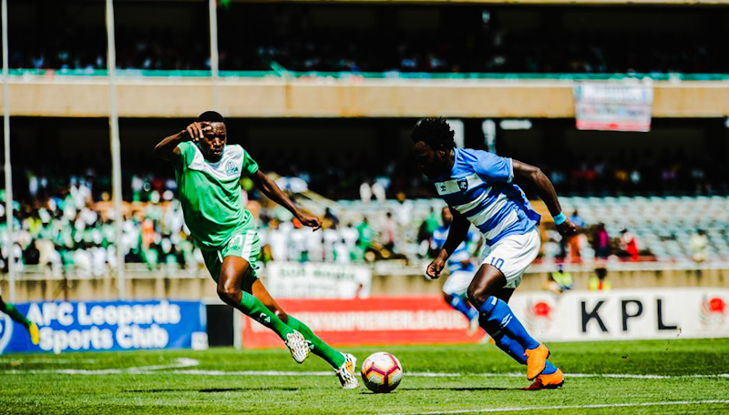 Gor Mahia and AFC Leopards during a past derby. PHOTO - AFC Leopards