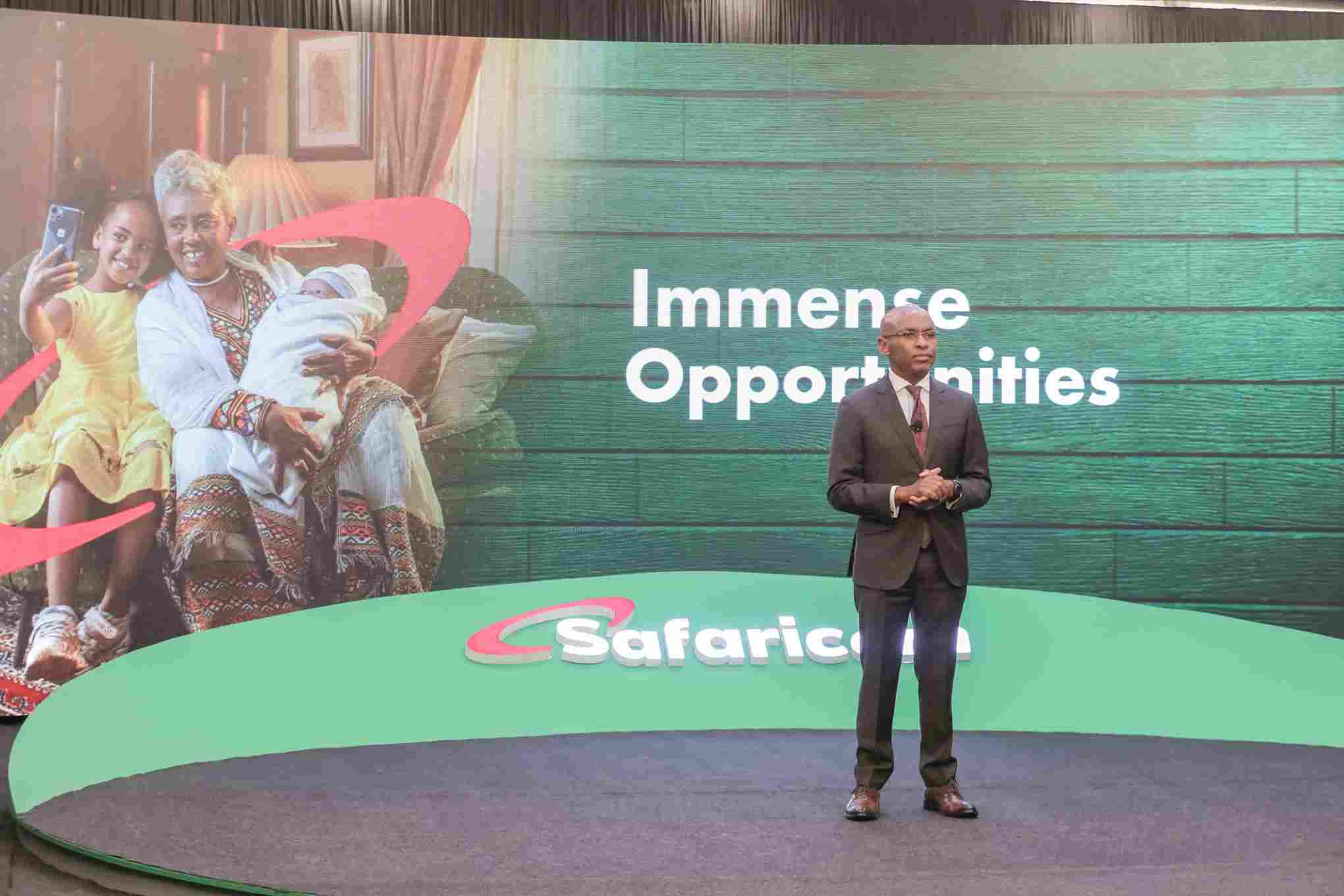 Safaricom Chief Executive Officer Peter Ndegwa. December 2023 Inua Jamii payments disbursed to beneficiaries