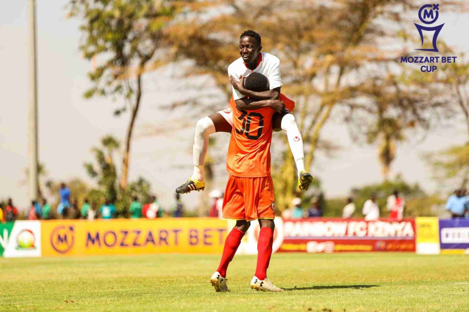 Rainbow FC Kenya During a past match of the Mozzartbet Cup