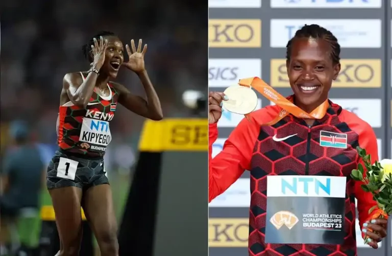 Faith Kipyegon has now won two gold medals in the ongoing World Athletics Championships in Budapest - in 1500m/5000m.