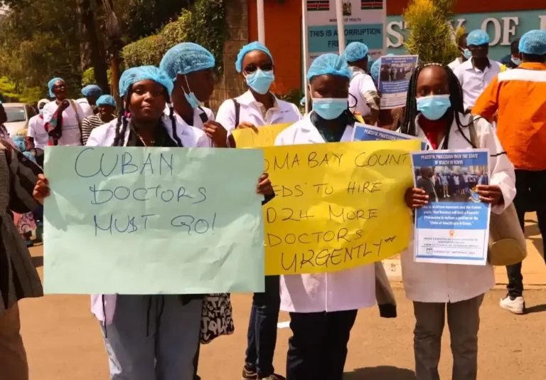 KMPDU's fight against Cuban doctors. Kenya’s government has decided not to renew a 6-year-old agreement that brought Cuban doctors to Kenya