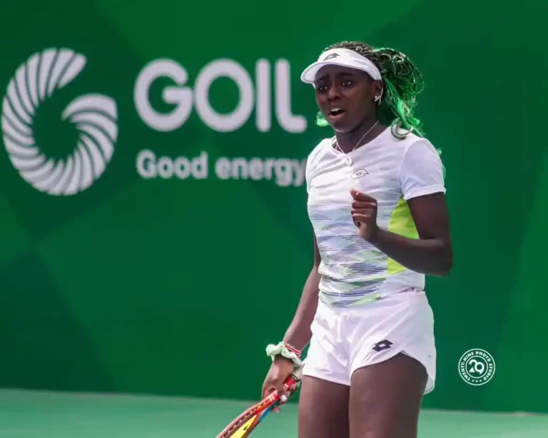 Angell Okutoyi is an African tennis champion