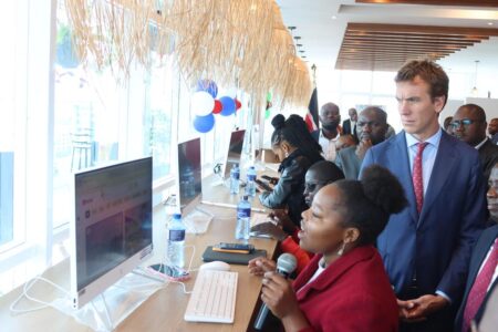 Mandera's Digital Future Brightens with UK Computer Donation