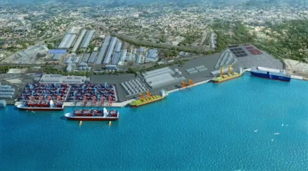 Dar es Salaam Port in Tanzania