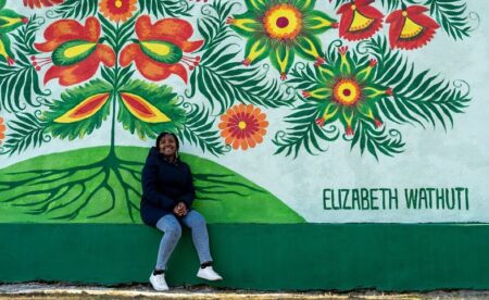 Elizabeth Wathuti Honored with Estonia Mural