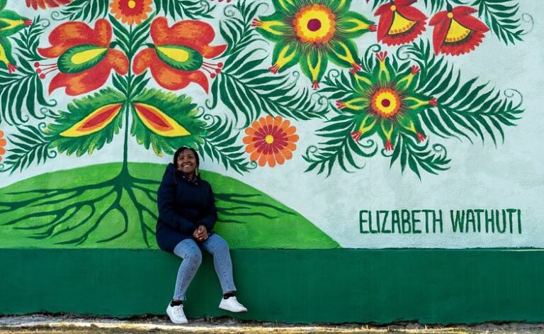 Elizabeth Wathuti Honored with Estonia Mural