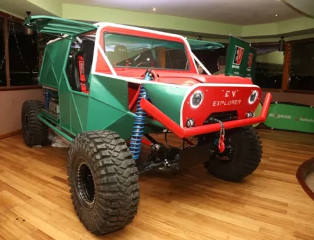 EV Explorers unveils Kenya’s first electric Rhino Charge vehicle, marking a milestone in sustainable mobility