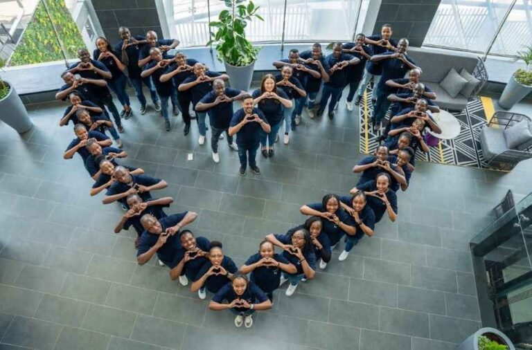 Novotel Nairobi Westlands team celebrates first anniversary with guests.