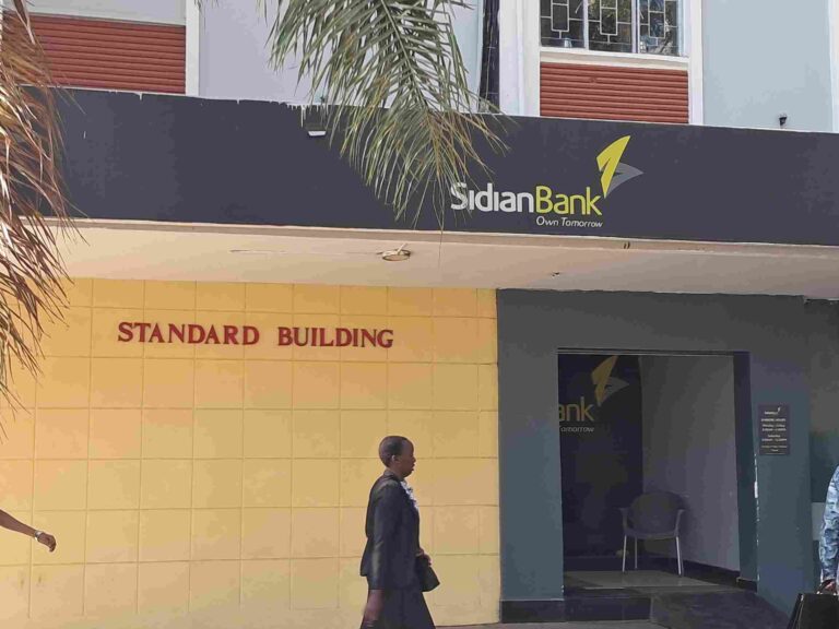 Sidian Bank headquarters in Nairobi, showcasing strong Q3 2025 financial performance.