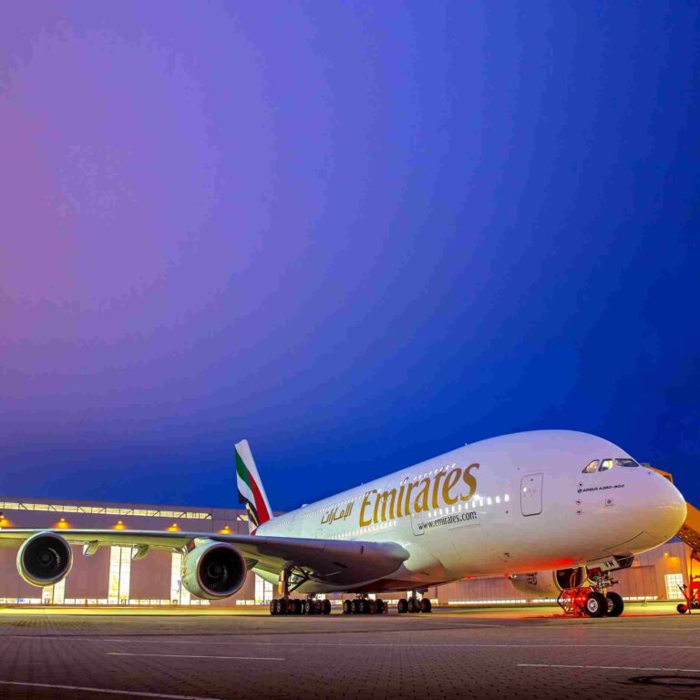 Emirates Eyes Expansion in Kenya After 30 Years of Service Emirates A380 aircraft at Nairobi’s Jomo Kenyatta International Airport