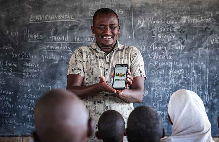 Network Connectivity Transforms Education in Remote Isiolo County Students and teachers at Gotu Primary School in Isiolo County benefit from new network connectivity