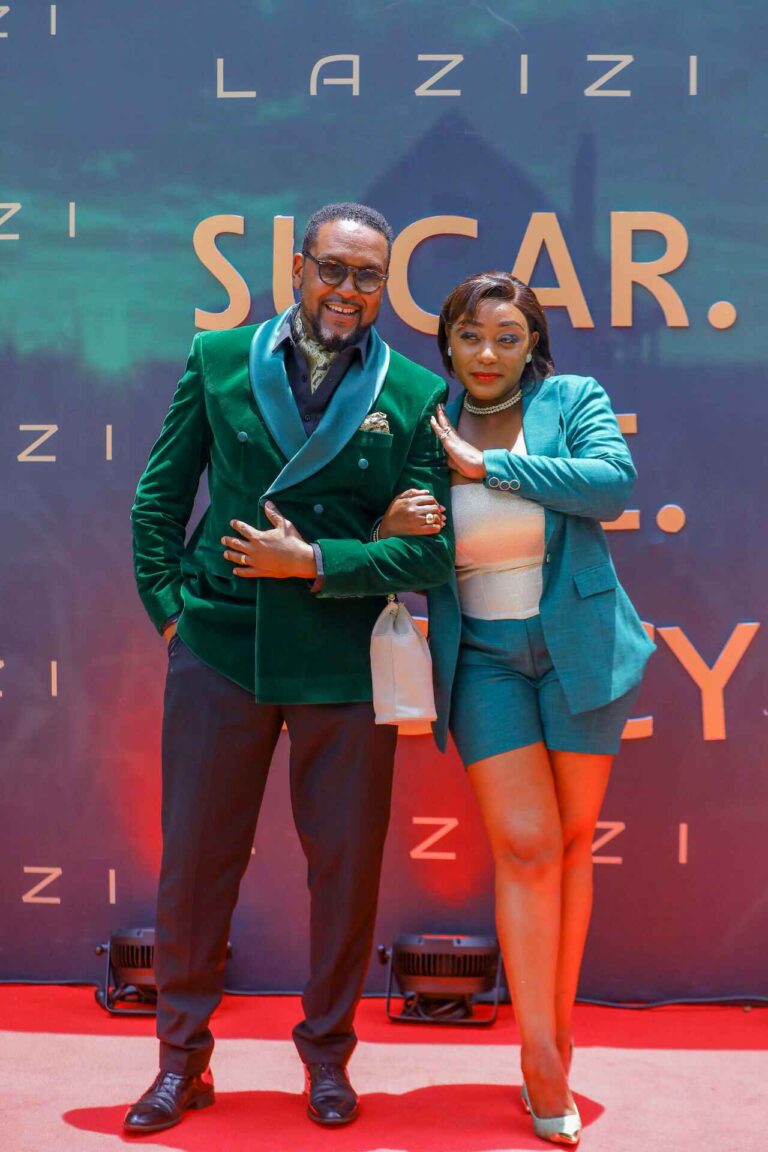 Helen Keli in character for Single Kiasi and Lazizi