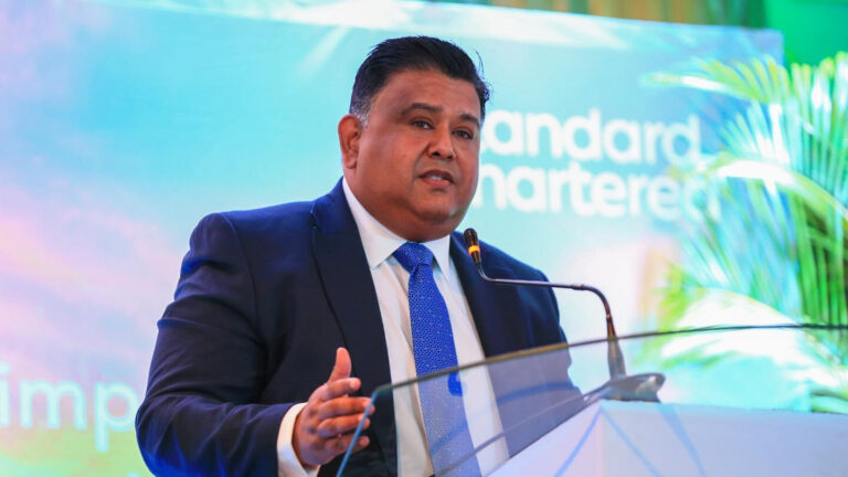Standard Chartered Bank Kenya Names Birju Sanghrajka as New CEO Birju Sanghrajka, newly appointed CEO of Standard Chartered Bank Kenya, smiling in a professional portrait.