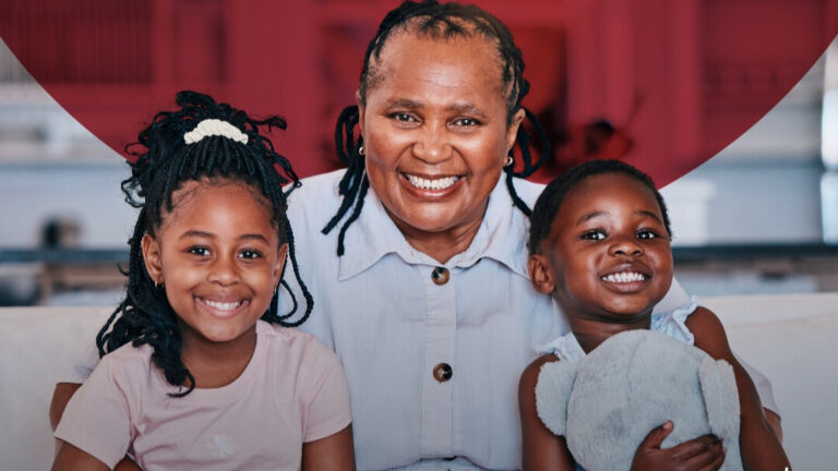 What Happens When Illness Strikes Before Payday? A mother relieved as Jubilee Health Insurance covers her child’s hospital bills through an affordable installment plan.