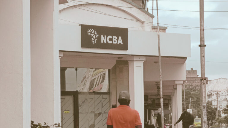 NCBA Group Q1 2026 earnings results showing profit after tax of KSh 6 billion and key financial ratios including net interest margin and NPL coverage