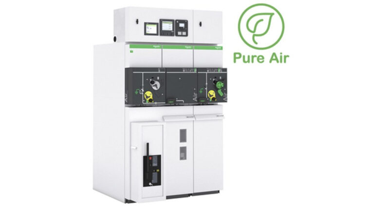 Schneider Electric SM AirSeT pure-air medium-voltage switchgear installed in an East African substation