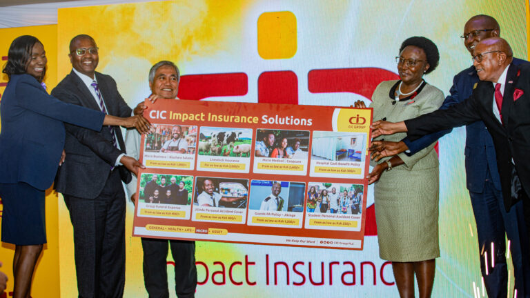 CIC Insurance Group leadership and CARD MRI's Jaime Aristotle Alip at the official launch of CIC Impact microinsurance subsidiary