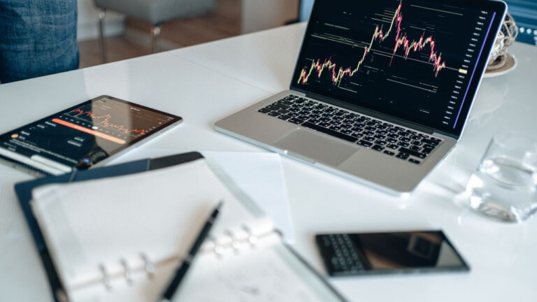 Forex trading robot software running automated trades on a broker platform
