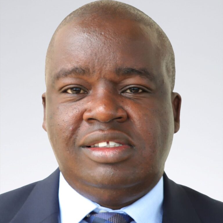 Donald Omengo, Chief Finance Officer of Jubilee Life Insurance, in a grey suit and navy tie