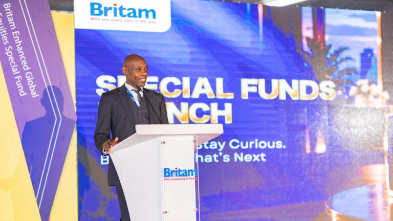 Barack Obatsa, chief executive of Britam Asset Managers (BAM)